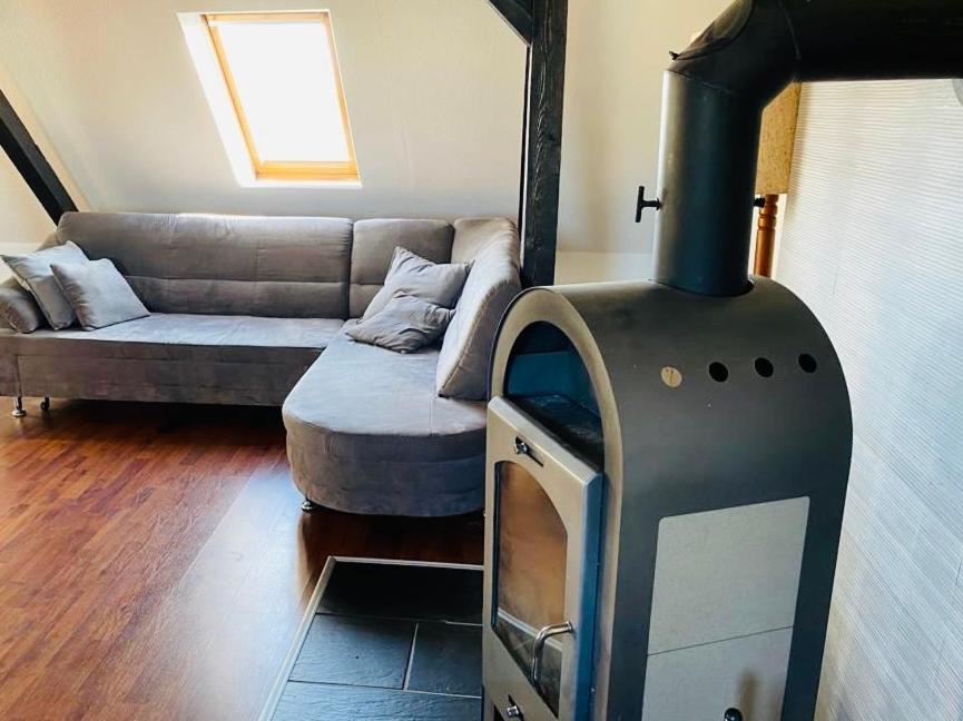 Charmante Ferienwohnung Mit Kaminofen 브레머하펜 외부 사진